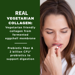 Private Label Vegetarian Collagen Peptides Tablets Increases Flexibility Help Healthy with Collagen Proprietary Tablets - Product Image 4