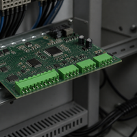 Connecteur de bornier enfichable personnalisé, mâle, pour carte de circuit imprimé, pas de 5,08 mm, 6 pôles, vert, OEM ODM, usine
