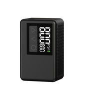 NEWO Pompe à air numérique portable pour vélo, mini pompe électrique sans fil 7.4V, jauge pour vélos de montagne/route, 2-120 PSI, 15-16 L/min