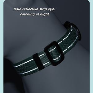 Nouveau style de colliers de <span class=keywords><strong>chien</strong></span> réglables, résistants aux fuites et réfléchissants <span class=keywords><strong>anti</strong></span>-perte avec option de gravure, parfaits pour les laisses d'animaux de compagnie! - Product Image 6