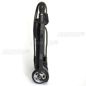 40kg Heavy Duty Foldable Hand <b>Sack</b> <b>Wheel</b> Trolley Folding <b>Truck</b> Barrow Cart Travel Luggage Shopping Cart Portable Home Use Car - Product Image 3