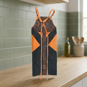 Tablier en jean avec taille réglable et poches pour une utilisation quotidienne en cuisine - Product Image 4