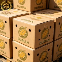 Cajas de Cartón Corrugado Apilables de Alta Resistencia para Empaque de Frutas y Verduras Frescas, Ecológicas y Personalizables