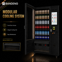 BANDENG 6610Pro 22T Expendedor de Bebidas y Snacks con Capacidad para 324 a 702 Artículos para Planificación de Ventas de Productos Mixtos