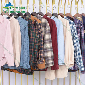 قميص كندي بنقشة مربعات وفلانيل شتوي من كندا قميص رجالي مستعمل بعلامة تجارية - Product Image 1