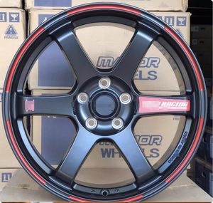 ล้อแม็กซ์ <span class=keywords><strong>TE37</strong></span> Juwa สำหรับรถยนต์นั่งส่วนบุคคล ขนาด 14-16 นิ้ว รุ่นคลาสสิค 4 รู ขอบ 4x100/114.3 ผลิตด้วยวิธีหล่อ - Product Image 5