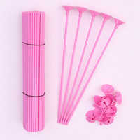Usine en gros 42cm Macaron Latex ballon support pour scène de fête Arrangement ballon accessoires
