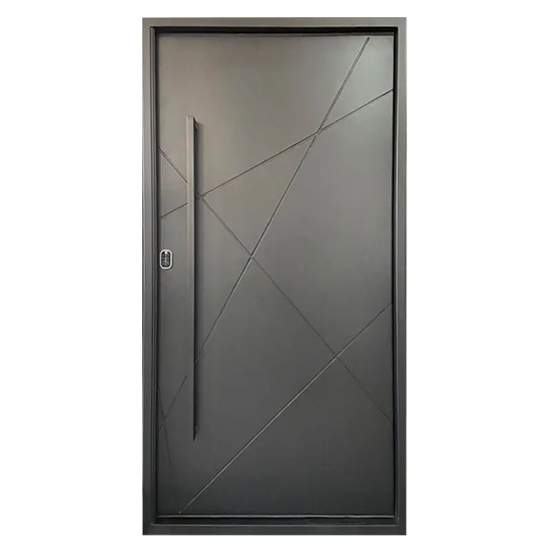 Italiano estilo moderno de alumínio fundido pivô portas de entrada modernos de luxo porta de segurança portas de casa todos os tipos