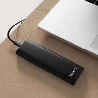 قرص صلب خارجي محمول صغير بسعة 64 جيجابايت وحتى 500 جيجابايت و1 تيرابايت و2 تيرابايت، USB 3.1، M.2 NVME، محرك أقراص صلبة SSD، منفذ توسعة SATA