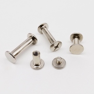 Vis personnalisées en acier nickelé/laiton, fixation <span class=keywords><strong>femelle</strong></span> et mâle Post Chicago, <span class=keywords><strong>boulon</strong></span> sexuel - Product Image 6