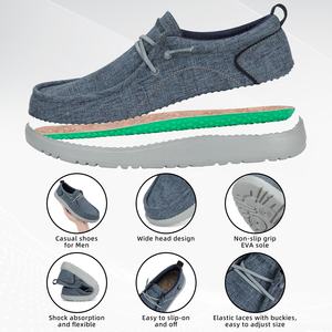 أحذية إيتازيرو ، مريحة ، للرجال, أحذية مصنوعة من القماش ، سهلة الارتداء ، أحذية مريحة تأتي بحجم <span class=keywords><strong>15</strong></span> - Product Image 4
