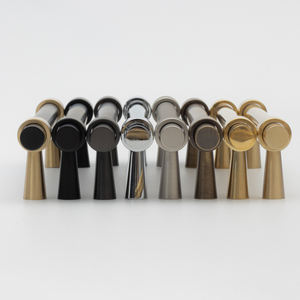 HK0070 QIANSI – 8 finitions disponibles – Poignées de meubles en laiton massif pour armoires de cuisine, boutons de tiroir, poignées de placard – Échantillons disponibles - Product Image 5