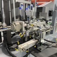 Machine de soufflage de bouteilles PET à deux cavités, écologique, haute productivité, à commande automatique par PLC, à cylindre rotatif