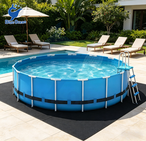 <span class=keywords><strong>Tapis</strong></span> de <span class=keywords><strong>sol</strong></span> pour <span class=keywords><strong>piscine</strong></span> <span class=keywords><strong>hors</strong></span> <span class=keywords><strong>sol</strong></span> 12*24 pieds, imperméable, respirant, résistant aux moisissures, pour piscines rondes et ovales, gris, noir, blanc - Product Image 1
