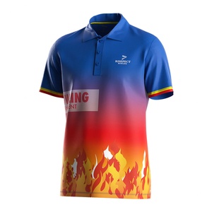 Camiseta de Verano de Manga Corta de Secado Rápido con Logotipo Personalizado, Camiseta Polo de Alta Calidad Personalizada para Hombre - Product Image 1