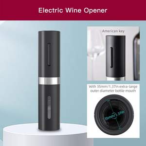 2025 New Combination 4 in 1 Charging Electronic <b>Wine</b> <b>Bottle</b> Opener Set with Base - Product Image 2