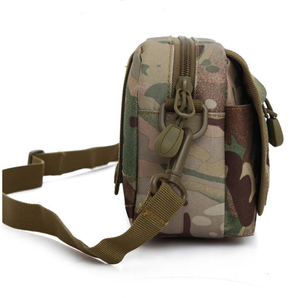 กระเป๋าคาดเอวแบบมินิ DFCB20 ACU Camo สำหรับกิจกรรมกลางแจ้ง  แบบ Molle Attach  ใช้ได้ทั้งสะพายไหล่และคาดเอว  ใส่ของได้หลายช่อง สำหรับโทรศัพท์มือถือ บุหรี่ และพวงกุญแจ - Product Image 6