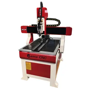 Nhỏ Chế Biến Gỗ Cnc Router CA-6090 Quảng Cáo 3d Khắc Cnc Máy Với 2.2kw Làm Mát Bằng Nước Trục Chính