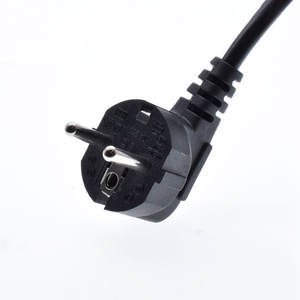 OEM cable de alimentación de la UE Euro a C13 conector de alimentación 16A 250V Schuko redondo 2 pines IEC hembra fuente de alimentación núcleo de extensión 1,8 M - Product Image 4