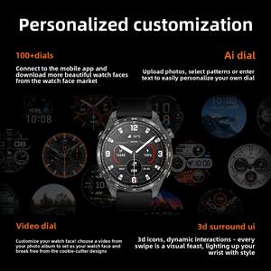 Reloj Inteligente Deportivo NX W13 con GPS, Pantalla IPS, Silicona, Resistente al Agua, Monitor de Frecuencia Cardíaca y Salud, <span class=keywords><strong>para</strong></span> Llamadas - Product Image 4