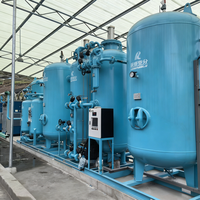Générateur d'azote PSA professionnel de haute pureté avec moteur et pompe, fonctionnement continu et stable, ligne d'installation économe en énergie