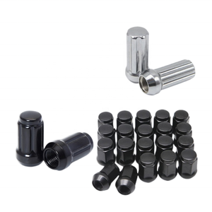 20 stuks moeren + 1 stuks sleutelverpakking, auto metalen onderdelen 19 mm socket wielmoeren M12 * 1.25/M12 * 1.5 - Product Image 3