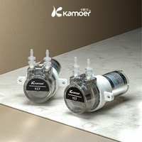 Bomba Peristáltica Mini de CC con Escobillas Kamoer Serie KEF 12V/24V, Caudal de 12/45/85 ml/min para Laboratorio, Acuario, Circulación DIY