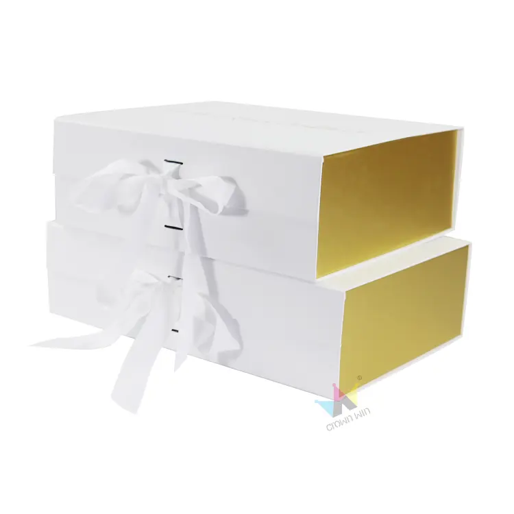 로즈 골드 마그네틱 선물 펜 케이스 상자 포장 자석 우편 접기 만들기 쉬운 도구 신발 접이식 보관 벨벳 상자