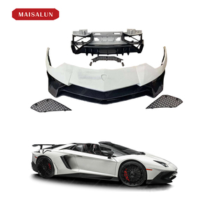 Kit Carrozzeria in Fibra di Carbonio Stile LP750 SV per <span class=keywords><strong>Lamborghini</strong></span> Aventador LP700, Paraurti Anteriore e Posteriore - Product Image 1