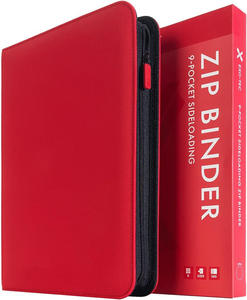 Álbum de Tarjetas de PU de Alta Calidad y Gran Capacidad con 360 Bolsillos y Cierre, con Color y Logotipo Personalizados para Coleccionistas de TCG - Product Image 1