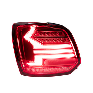 Gruppo Luci Posteriori LED per VW <span class=keywords><strong>Volkswagen</strong></span> <span class=keywords><strong>Polo</strong></span> 2011-2019, Indicatori di Direzione Dinamici Sequenziali, Parti di Ricambio per Tuning - Product Image 1