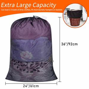 Bolsas de malla para lavar la ropa en la lavadora, tamaño jumbo, para ropa y ropa de cama - Product Image 3