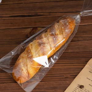 Factory Directly Custom Printed Resealable Plastic Opp Clear Transparent Bottom Gusset <strong>Bread</strong> for <strong>Bread</strong> Buy <strong>Banana</strong> <strong>Bread</strong> Packing - Product Image 3