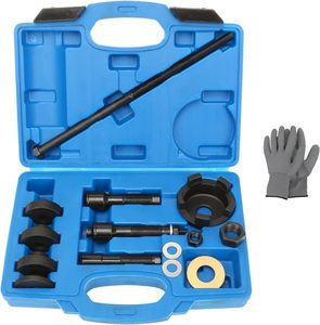 11 pièces Kit d'outils d'extraction d'installation de retrait de roulement de roue pour motos <span class=keywords><strong>Harley</strong></span> <span class=keywords><strong>Davidson</strong></span> et roulements de 0.75 \ "1 \" 25mm pour voitures BMW - Product Image 1