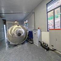 Industriële vacuümvriesdroger/lyofilisator voor voedsel en fruit
