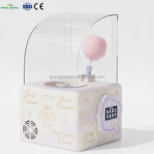 Nuova Macchina Automatica per <span class=keywords><strong>Zucchero</strong></span> Filato, Design a Nuvola Rosa, Facile da Usare, Eleven Vending - Product Image 1