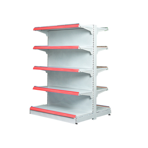Guichang Shelf <strong>Hook</strong> Rack -yellow Wholesale Supermarket Shelf Shopping <strong>Stand</strong> 04 -w-sk White Grocery Store <strong>Display</strong> Racks Metallic - Product Image 3