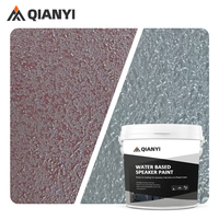 Peinture polyurée à effet granulé au meilleur prix de gros pour caissons acoustiques en contreplaqué