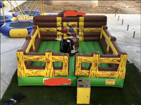 Taureau Ride Machine gonflable mécanique taureau mécanique Rodeo Rudolph renne à vendre