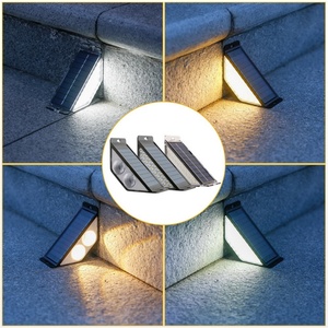 Lámpara LED Solar Acrílica para Escaleras, IP65, Luz Nocturna para Jardín, Camino, Patio, Escalones, Valla - Product Image 1