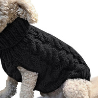 Vêtements pour chiens en laine douce et chaude multicolores en gros pour l'hiver