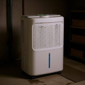 Deshumidificador con Capacidad de 31 Pintas, Cobertura de 2500 Pies Cuadrados, Descongelación Automática, Bloqueo para Niños, Temporizador, Modelo para Sótano - Product Image 2