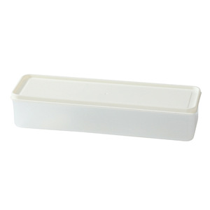 Food Storage <b>Container</b> Rectangle Airtight Plastic <b>Box</b> For Noodles And Vegetables With Clip On Lid - Product Image 3