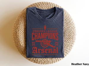 Maglietta Grafica OEM ODM dei Campioni della Premier League 2026 dell'Arsenal, Regalo per Tifosi dei Gunners, Maglia della Squadra di Calcio - Product Image 4