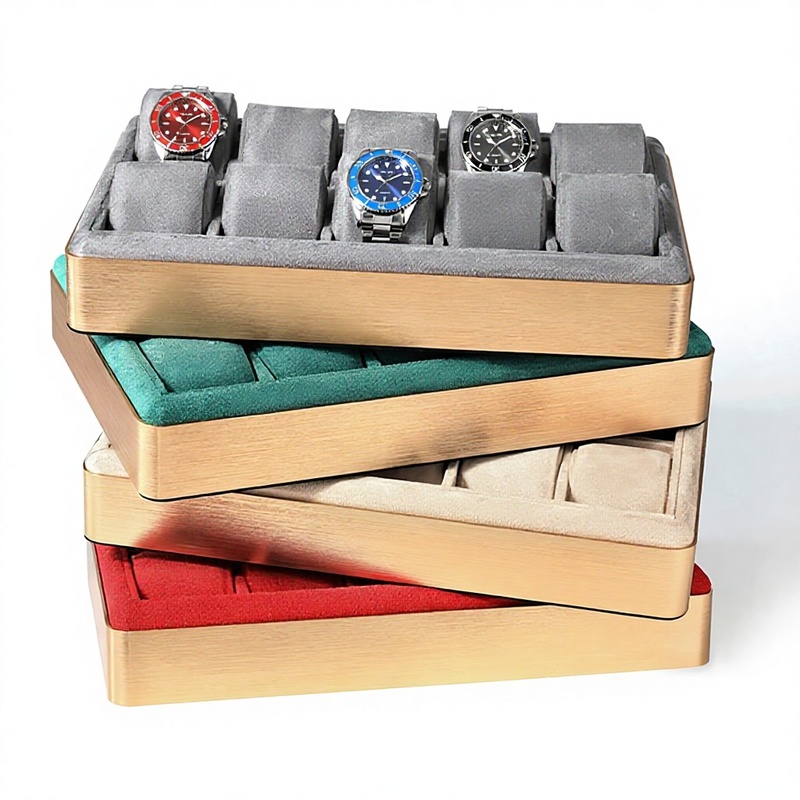 Multi position Round Edge Rectangular Watch