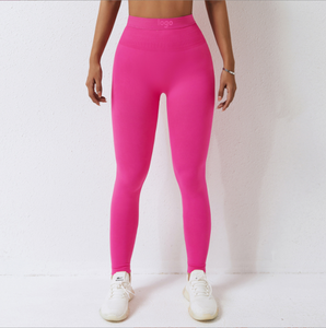 2023 Tăng Cường Eo Ban Nhạc Phòng Tập Thể Dục Xà Cạp Tùy Chỉnh Đào Hip Womens Yoga Quần lên Cao Eo Chặt Chẽ Hoạt Động Mặc Liền Mạch Xà Cạp - Product Image 1