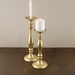 Brass <b>Tall</b> <b>Candle</b> Holders for Home Centerpieces, Weddings, - Product Image 1