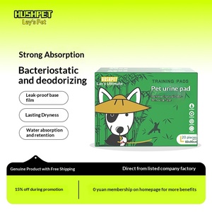 Almohadillas Absorbentes para Orina de Perro Leshi, con Capa de Fibra de Carbón de Bambú para Mayor Absorción de Agua y Doble Desodorización, para Entrenamiento de Perros - Product Image 4