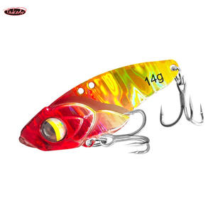 Leurre vibrant en métal TAKEDO HG07 à yeux 3D, 5g 7g 10g 14g 17g 20g, appât vibrant pour eaux moyennes, crankbait artificiel pour basse, brochet, perche, <span class=keywords><strong>carpe</strong></span> - Product Image 4