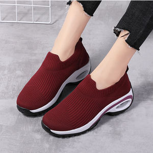 Zapatillas Deportivas de Punto para Mujer, Talla Grande, Primavera/Otoño, Transpirables, Ligeras, Casuales, Cómodas, de Secado Rápido y Antideslizantes - Product Image 5